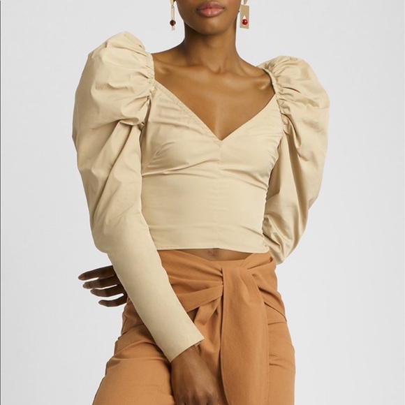 Puff sleeve top - Picture 1 of 6